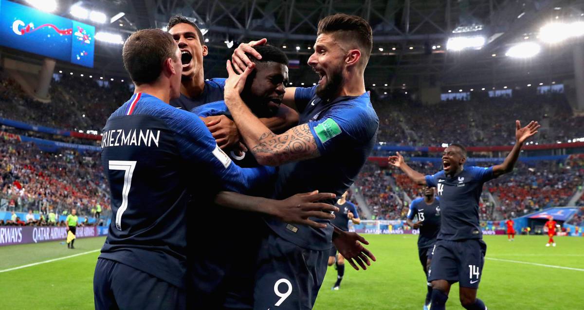 França supera Bélgica com gol de Umtiti e está na final da Copa do Mundo