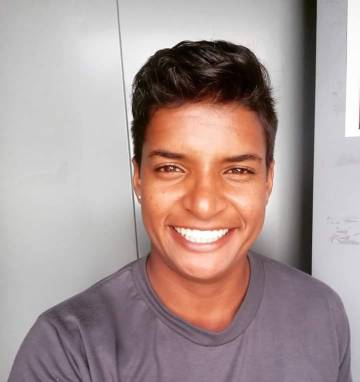 Foto escolhida pela família para ficar em cima do caixão
