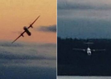 Funcionário de companhia aérea rouba avião sem passageiros e cai nas proximidades de Seattle