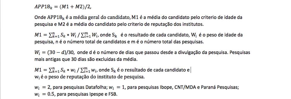 Eleições 2018-Atlas Político: pesquisas e monitoramento em tempo real