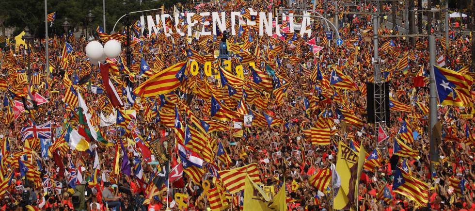 Catalunha celebra seu Dia Nacional com manifestação massiva pela independência