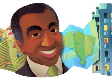 Doodle homenageia geógrafo Milton Santos