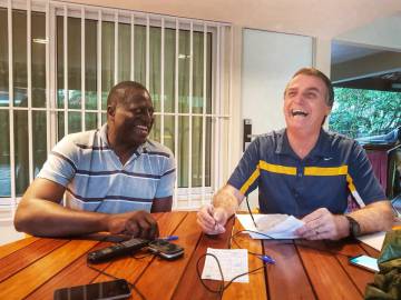 Helio Negão e Jair Bolsonaro.