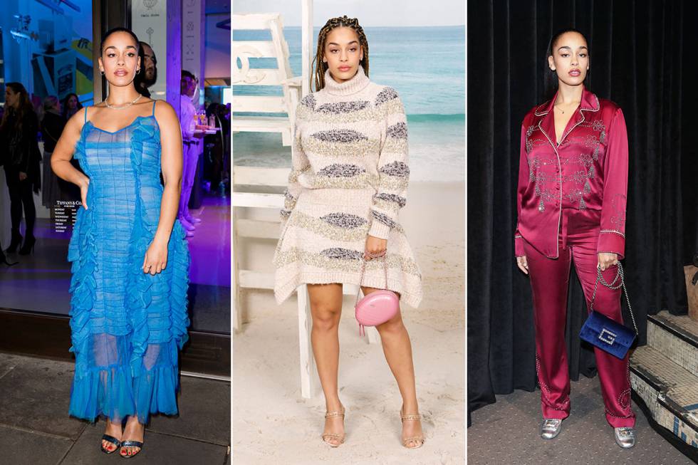 De azul na loja da Tiffany & Co. em Covent Garden, na praia da Chanel na semana da moda de Paris, em outubro, e na apresentação da Gucci, também em Paris p-v 2019.