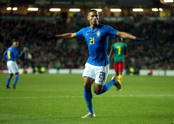 Richarlison substitui Neymar e decide amistoso para o Brasil contra Camarões