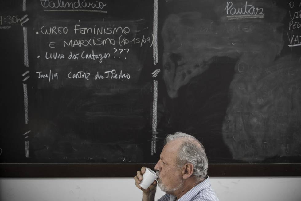 João Pedro Stédile, durante a entrevista.