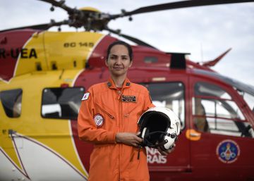 Pilota em Brumadinho: “Existe machismo nos Bombeiros, mas não tenho problemas no meu dia a dia”
