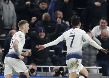 Son marca e dá vitória ao Tottenham contra o Manchester City na Champions