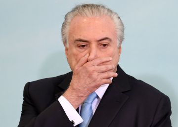 El expresidente brasileño Michel Temer se entrega y vuelve a la cárcel