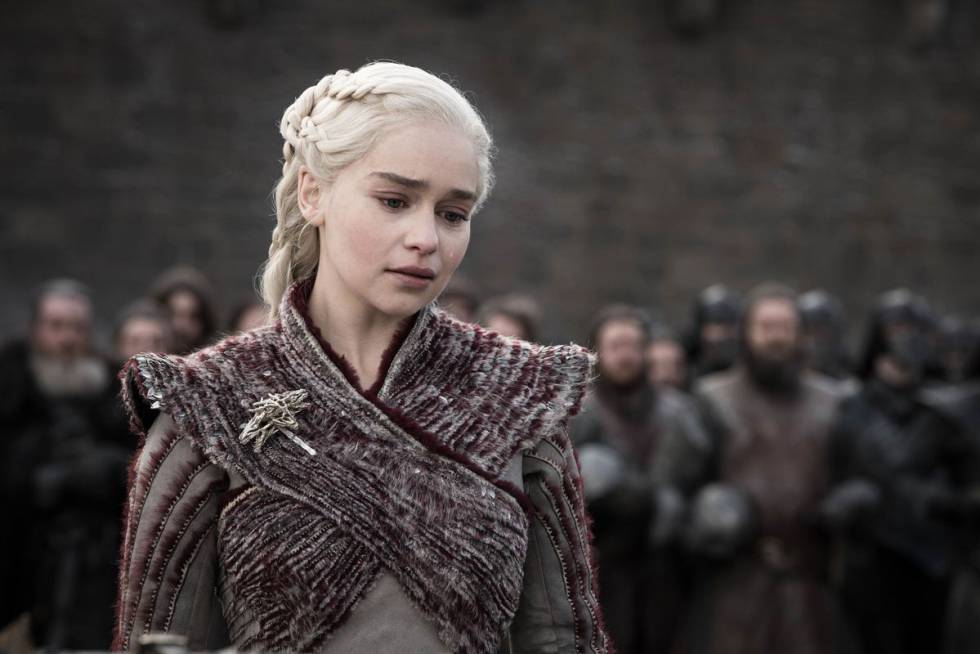 Daenarys, pouco antes de converter-se na