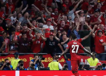 Salah e Origi marcam, Liverpool bate o Tottenham e é campeão da Champions League