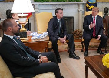 Bolsonaro nega nepotismo para indicar Eduardo à embaixada dos EUA