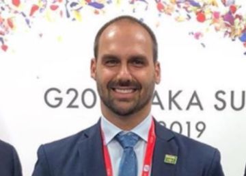 Eduardo Bolsonaro, um aspirante a embaixador abençoado por Trump e por seu pai