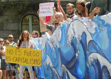 Queimadas no Brasil geram onda de protesto pelo mundo