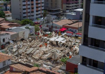 Dois mortos são encontrados nos escombros do edifício que desabou em Fortaleza