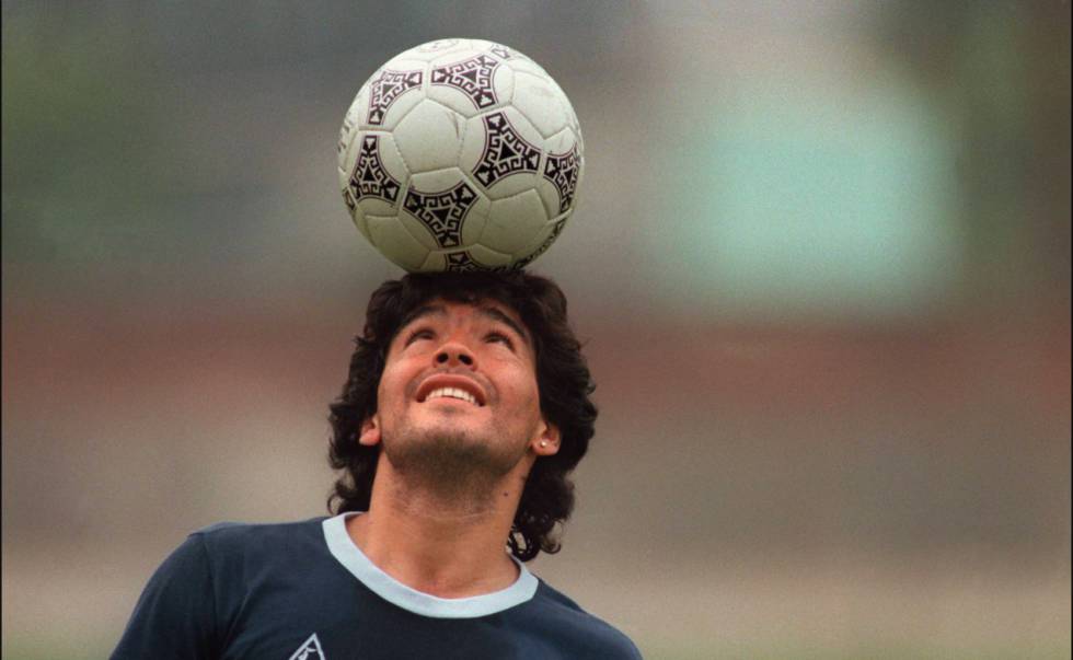 A vida de Diego Armando Maradona, em fotos