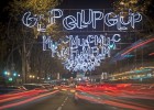 85 quilòmetres de llums il·luminen el Nadal a Barcelona