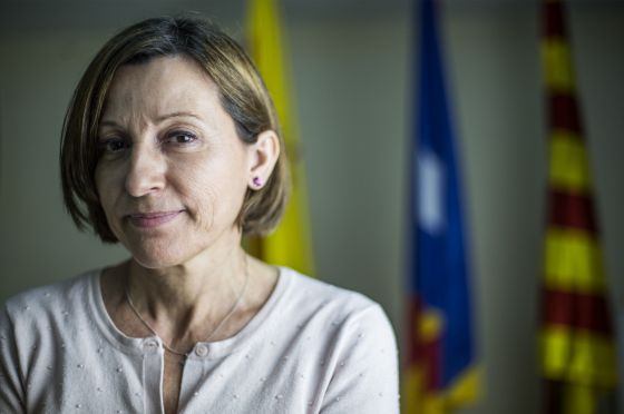 La portaveu de l'ANC, Carme Forcadell.