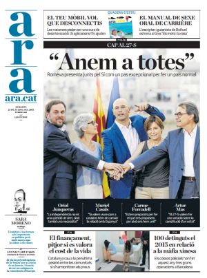 Romeva... i Guardiola