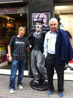Pasqual Maragall a la Via Júlia.