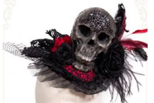 Ornament amb calavera de Madame Chocolat.