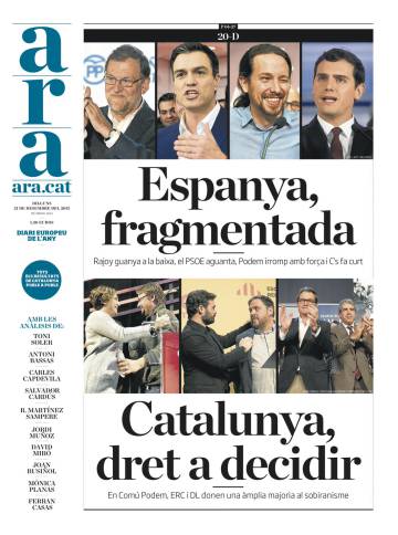 Rajoy ho té negre