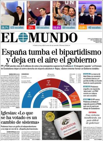 Rajoy ho té negre