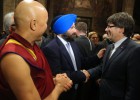 Puigdemont rep els representants de les principals religions
