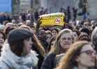 Marxa a Barcelona contra el pla europeu per expulsar els refugiats
