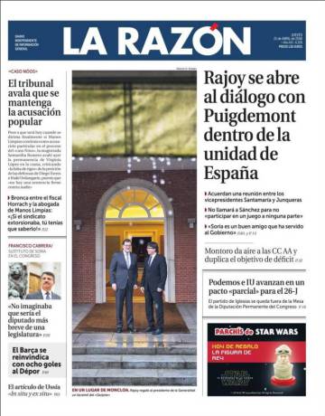 Rajoy, Puigdemont i ‘El Quixot’