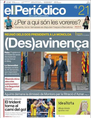 Rajoy, Puigdemont i ‘El Quixot’