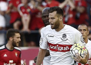 L’Osasuna agafa avantatge davant del Nàstic