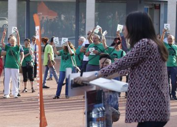 La PAH irromp en el míting de Ciutadans a Terrassa