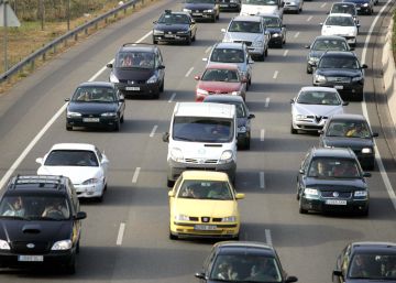 Uns 420.000 vehicles han sortit ja de l’àrea metropolitana de Barcelona