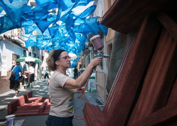 Fraternitat de Baix ‘pesca’ el primer premio de las fiestas de Gràcia