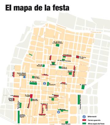 Què fer i què veure a les festes de Gràcia 2016