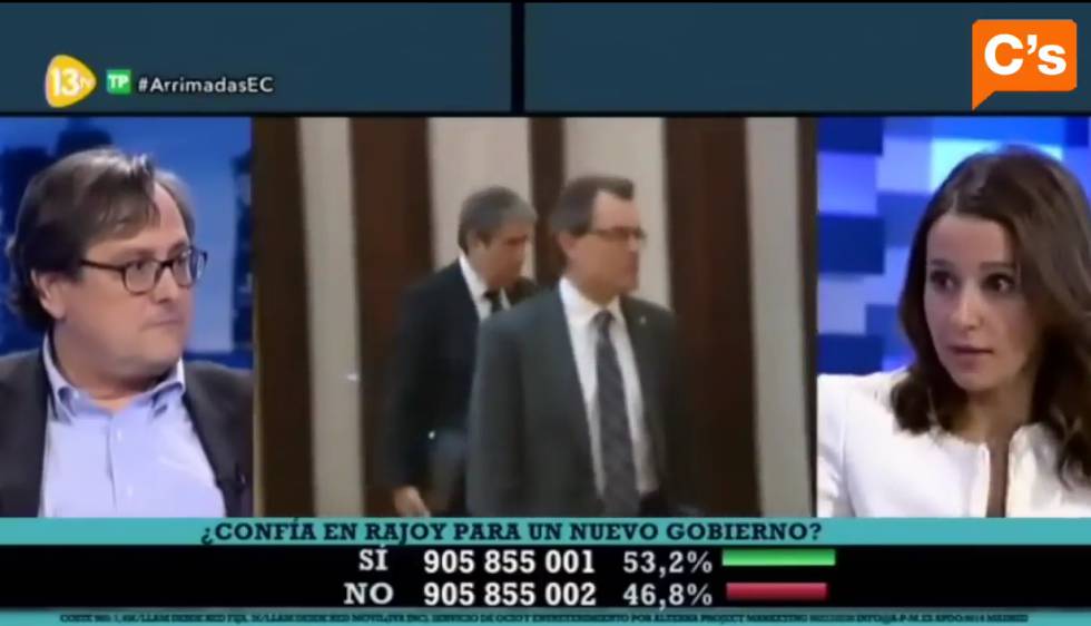 Arrimadas: “Porto escorta perquè sabem què passa a Catalunya”