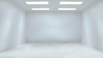 La sala minimalista de White Rabbit.