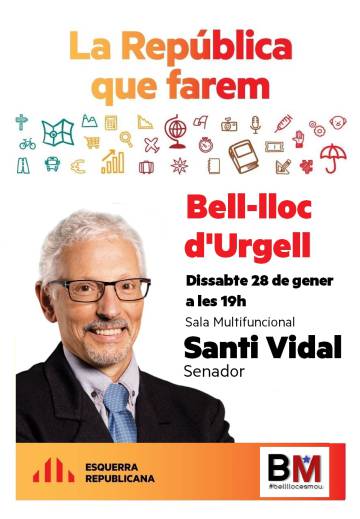 Aquests eren els ‘bolos’ previstos del senador Santiago Vidal