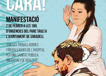 Indignació al Govern per un cartell de la CUP en què Comín rep una bufetada