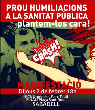 Indignació al Govern per un cartell de la CUP en què Comín rep una bufetada