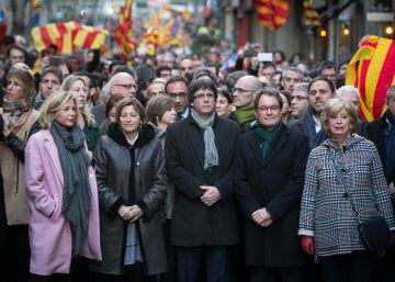 El sobiranisme utilitza el judici contra Artur Mas per reafirmar-se al carrer