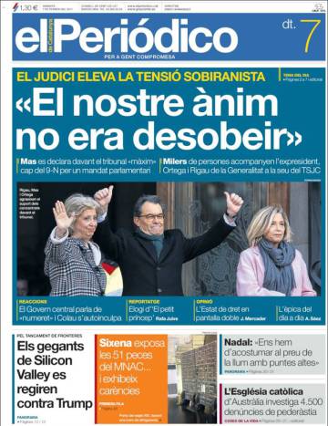 Mirades molt diferents sobre el judici