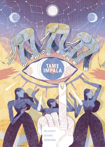Tame Impala Exposició B•SUAL