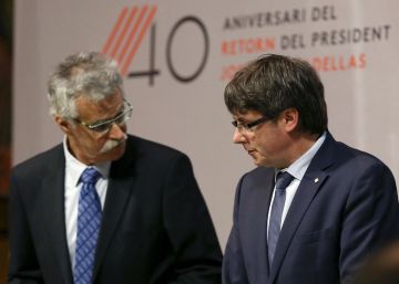 Puigdemont reivindica la “visió d'Estat” de Tarradellas Puigdemont reivindica la “visió d'Estat” de Tarradellas