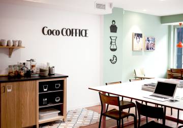 Cinc cafeteries que et serviran de despatx