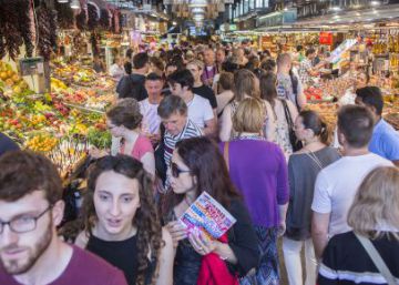 La CNN es rendeix a l’encant de la Boqueria La CNN es rendeix a l’encant de la Boqueria