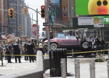 La policia investiga com a accident l’atropellament mortal a Times Square de Nova York La policia investiga com a accident l’atropellament mortal a Times Square de Nova York