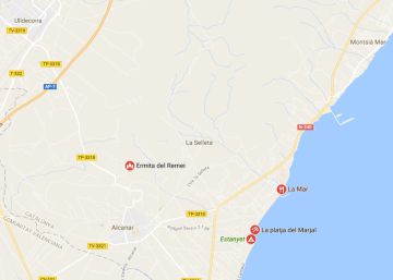 Mor un home de 65 anys en una platja d’Alcanar