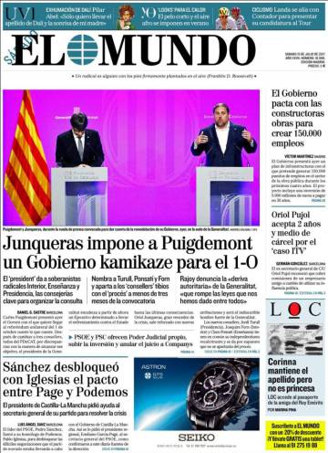 Puigdemont, entre la purga i el blindatge